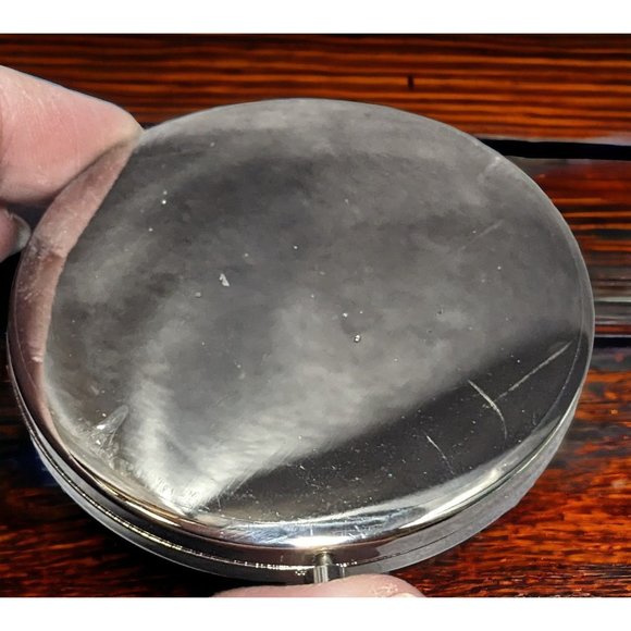 Vintage Cindy Russian Couple Double Compact Mirror - Picture 4 of 8